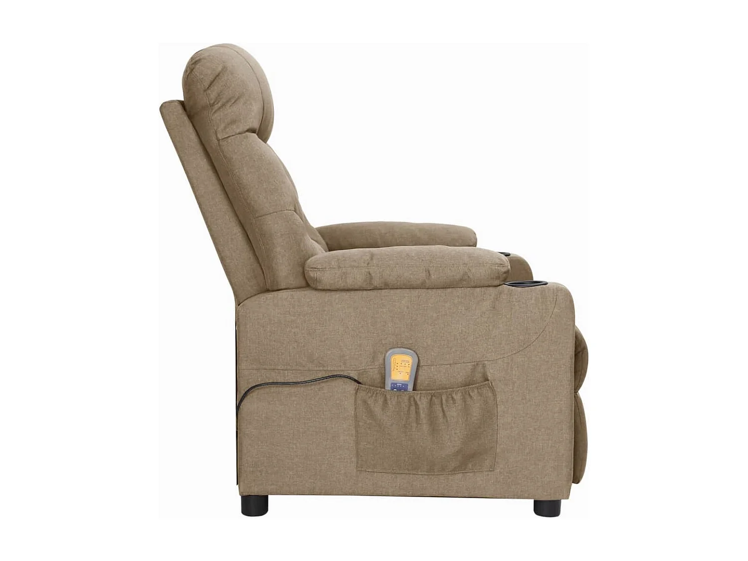 Sillón de masaje Tela color topo