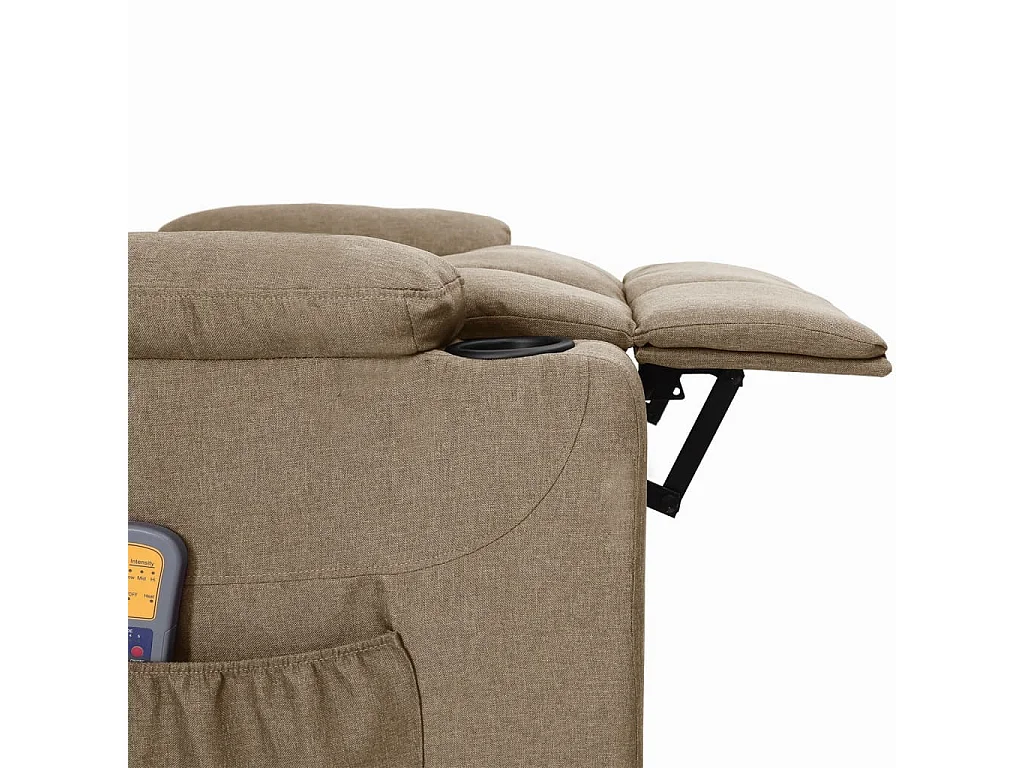 Sillón de masaje Tela color topo