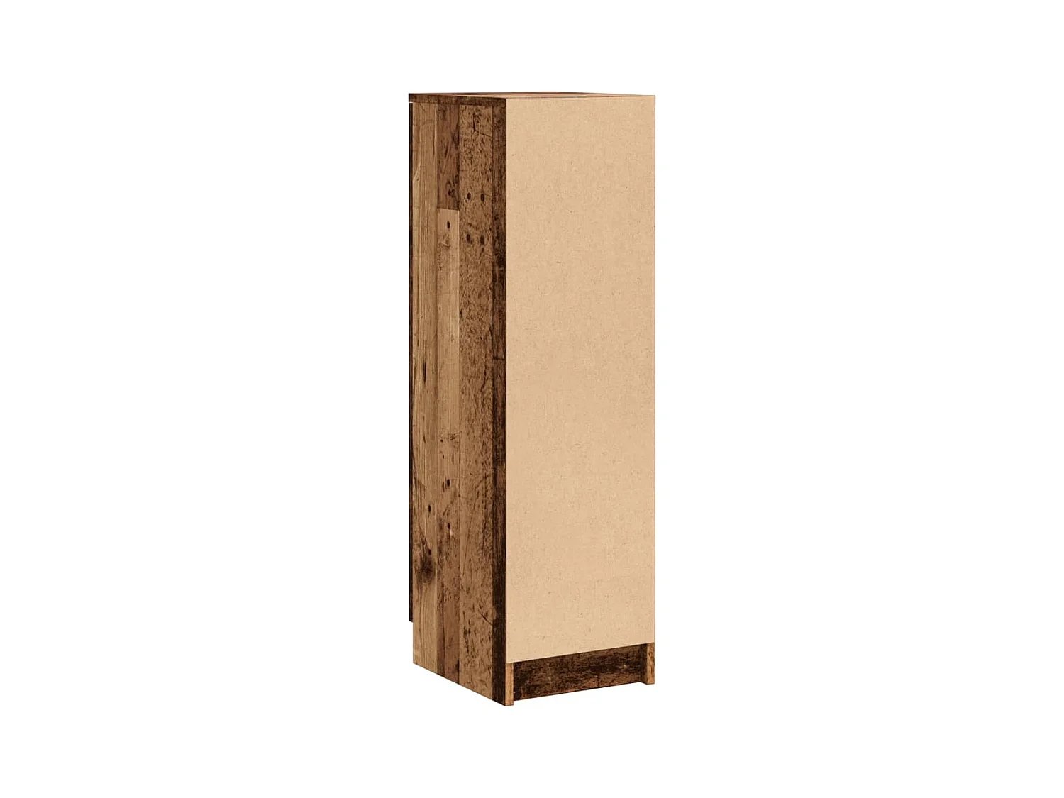Armoire à chaussures vieux bois 29,5x35x100,5cm bois ingénierie