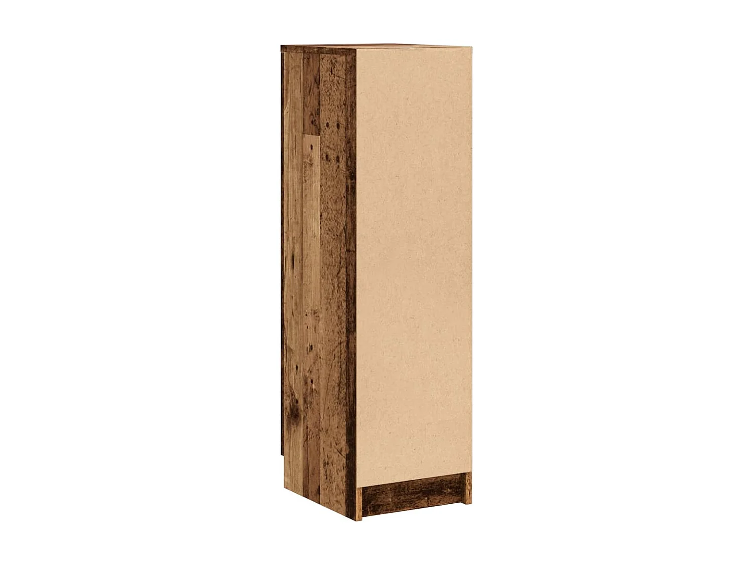Armoire à chaussures vieux bois 29,5x35x100,5cm bois ingénierie