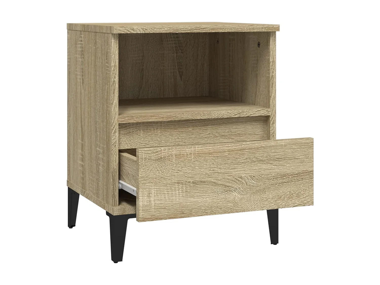 Table de chevet Chêne sonoma 40x35x50 cm