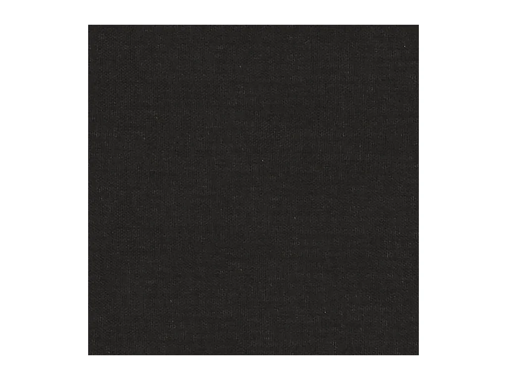 Chaise à bascule Noir Tissu