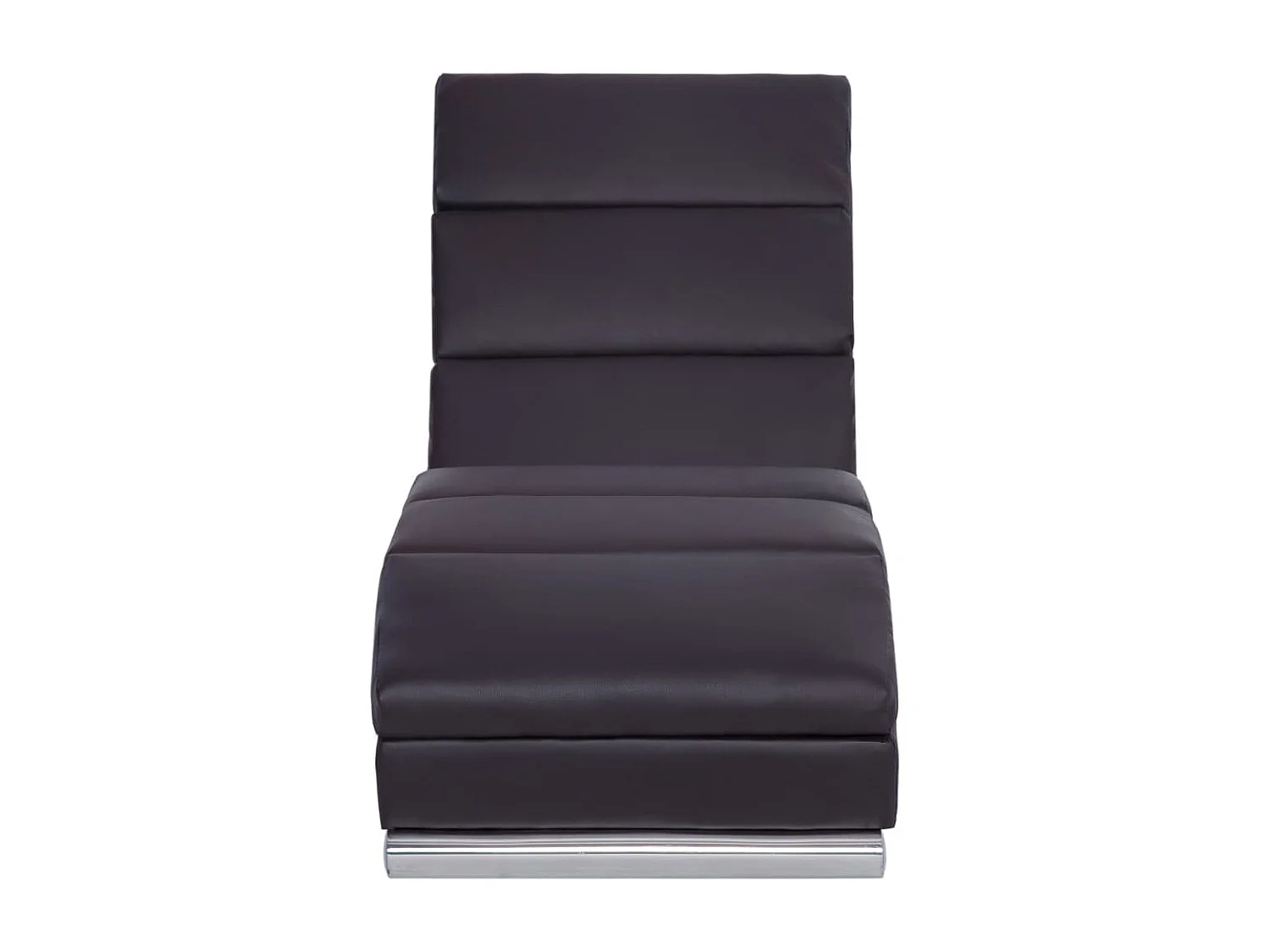 Chaise longue Marron Similicuir