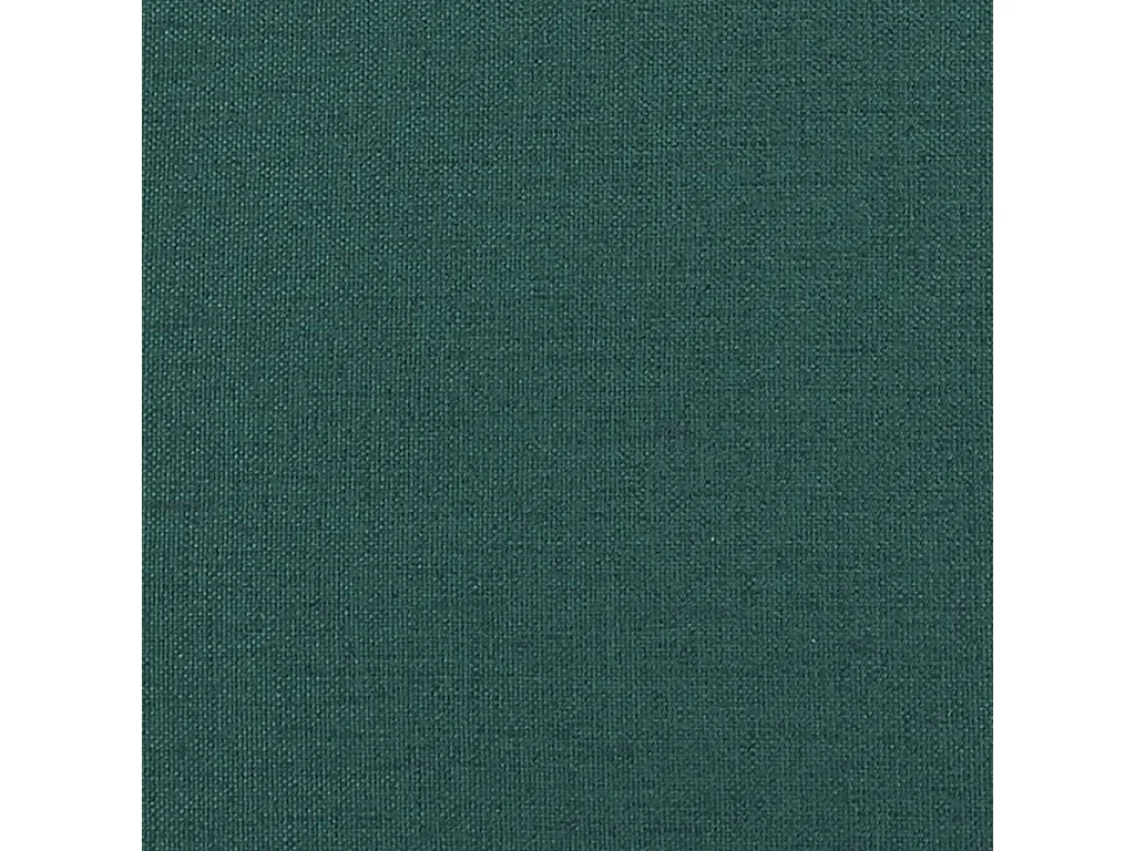 Chaise longue avec coussins vert foncé tissu