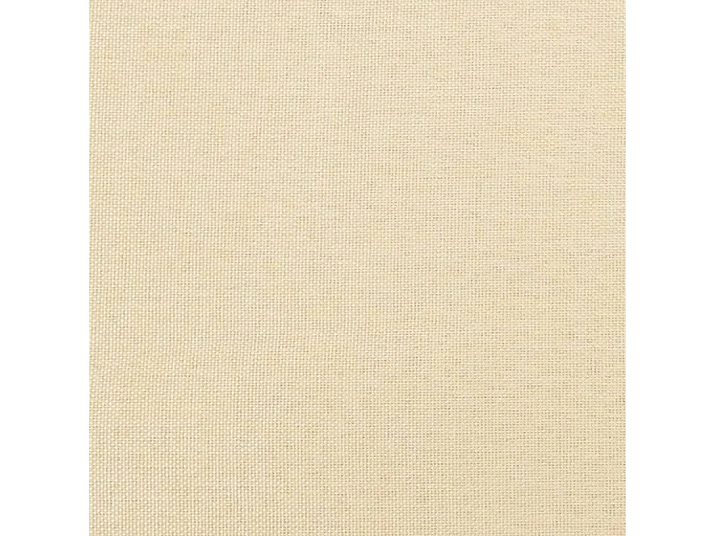 Fauteuil de relaxation Crème Tissu