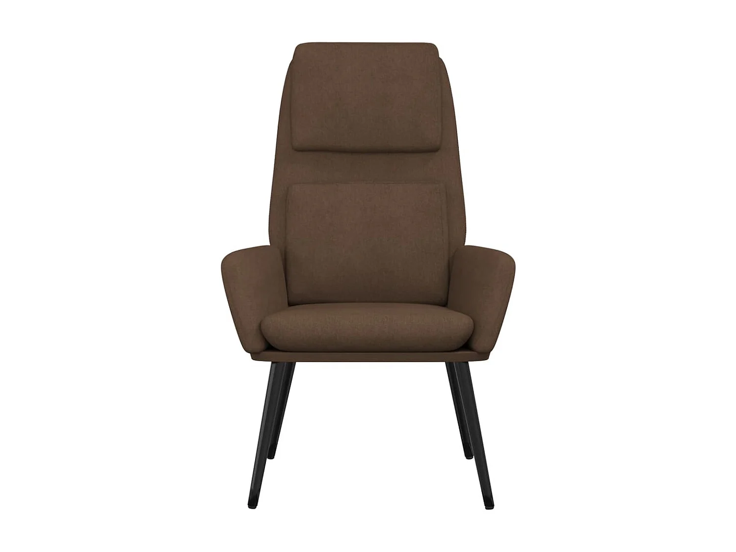 Fauteuil de relaxation Marron Tissu