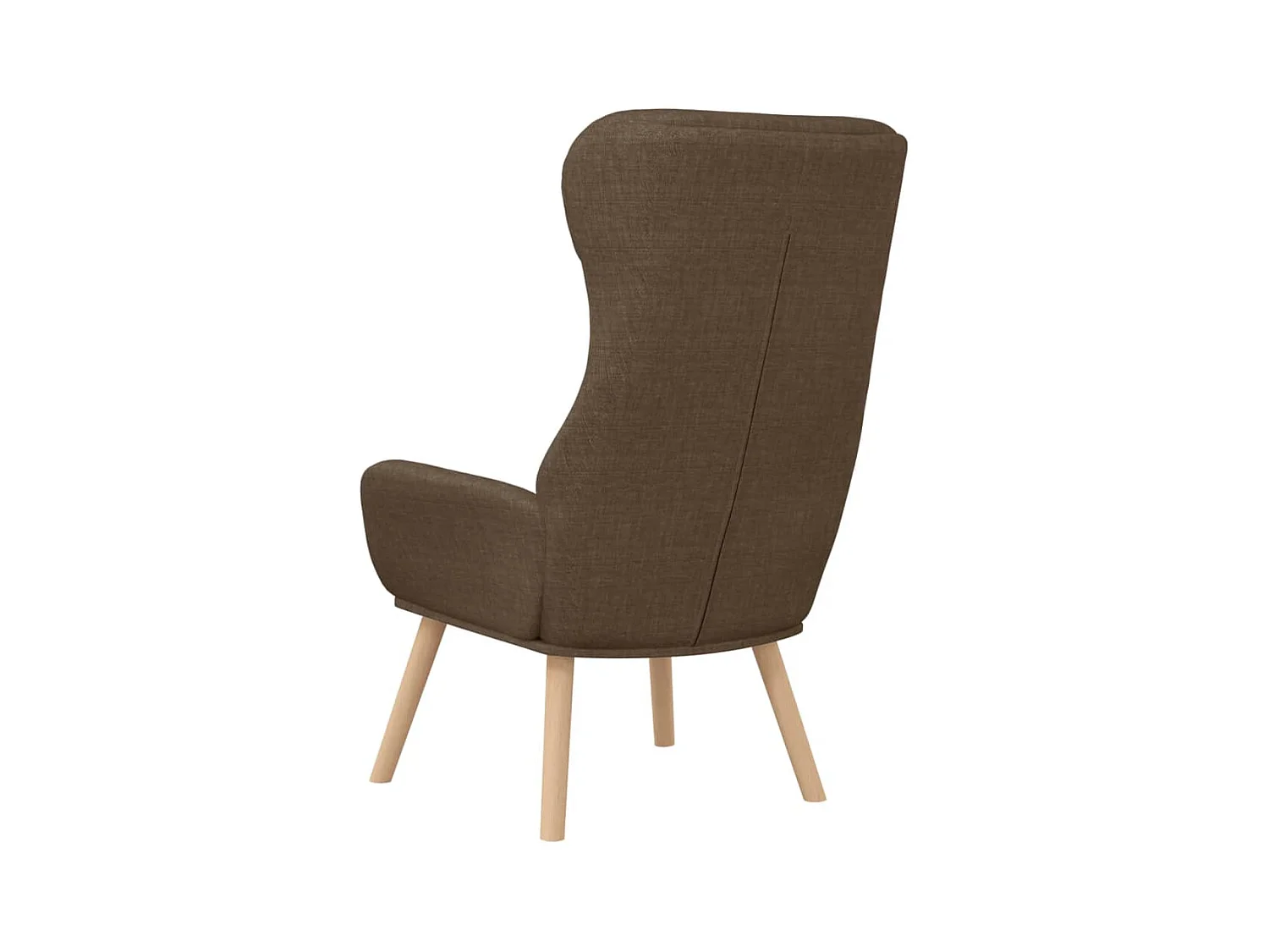 Fauteuil de relaxation Marron Tissu