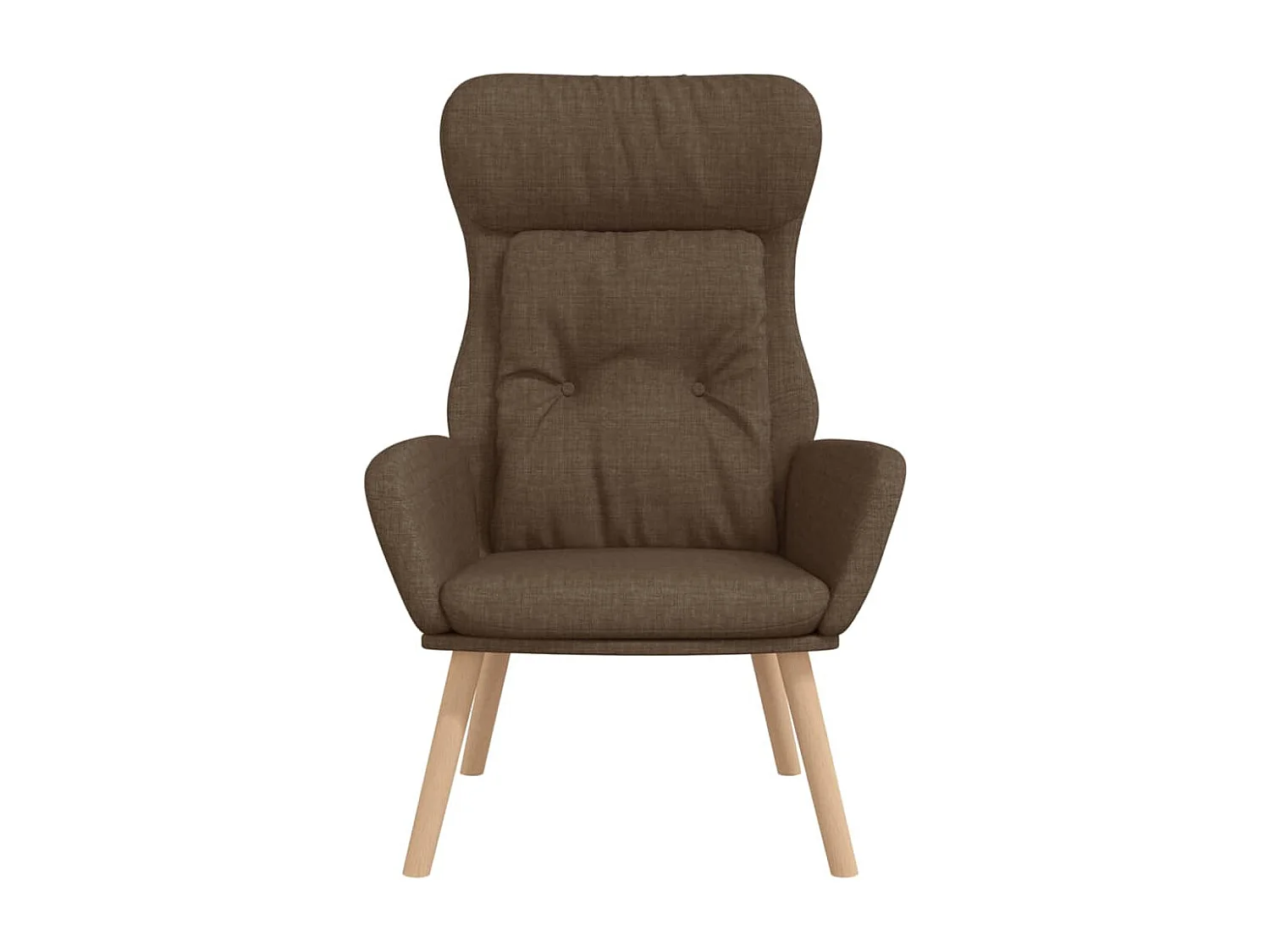 Fauteuil de relaxation Marron Tissu