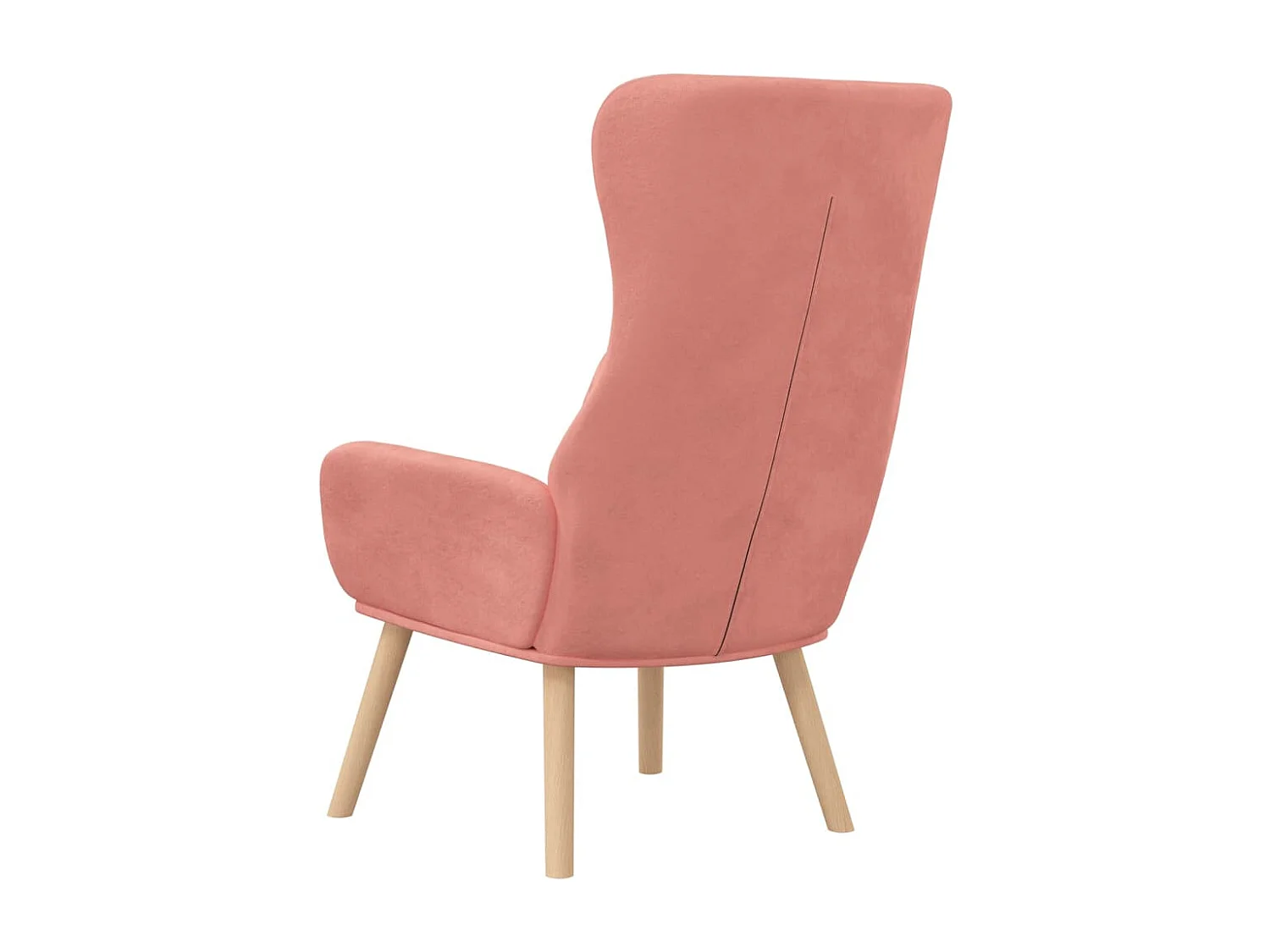 Fauteuil de relaxation Rose Velours