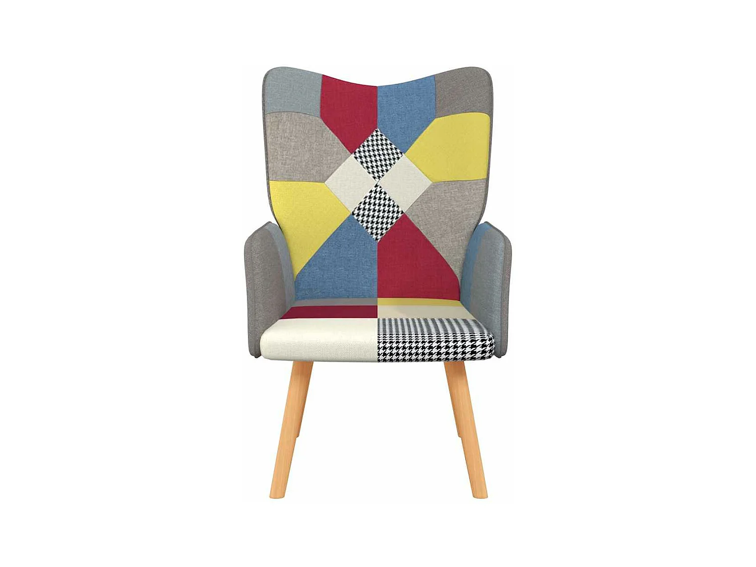 Fauteuil de relaxation Patchwork Tissu