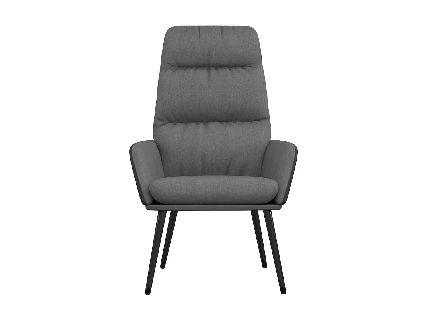 Fauteuil de relaxation Gris clair Tissu