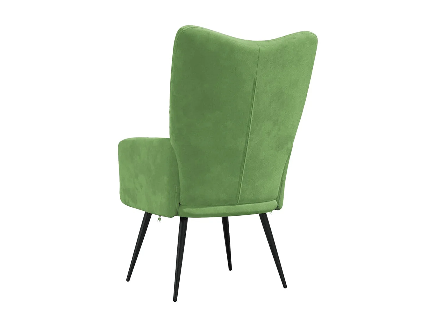 Fauteuil de relaxation Vert clair Velours