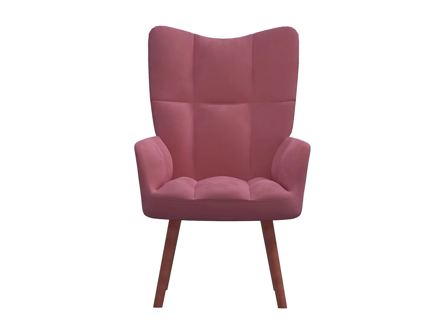 Fauteuil de relaxation Rose Velours