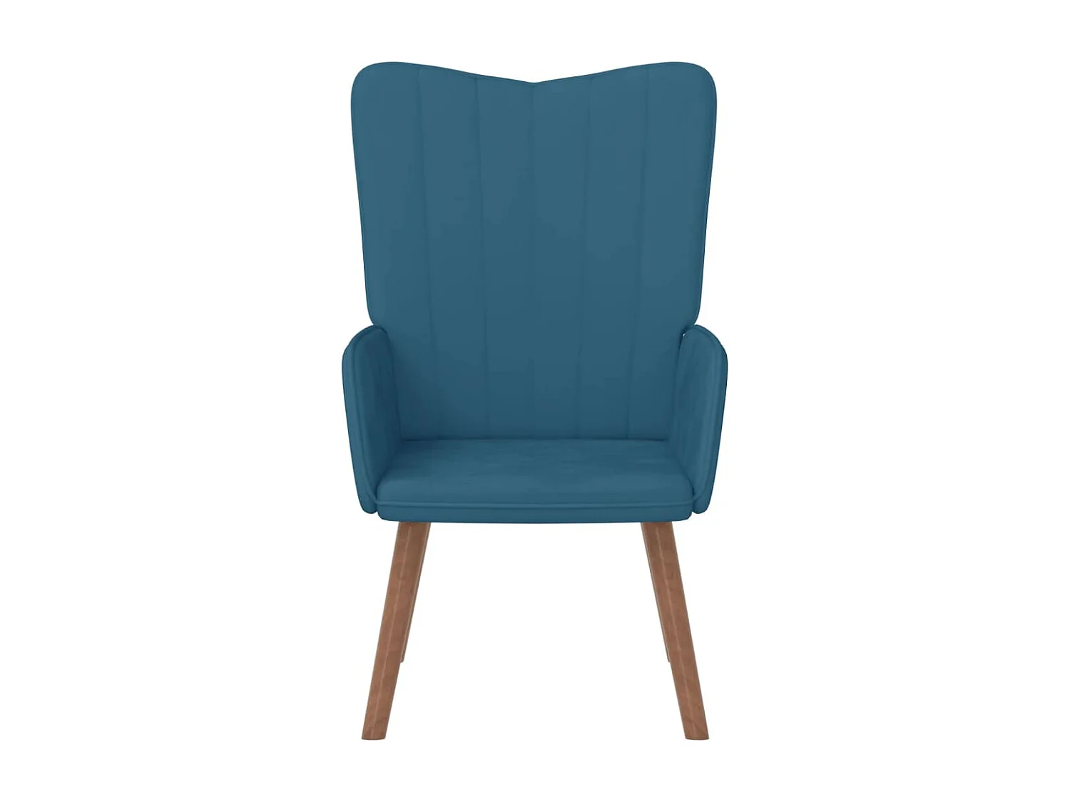 Fauteuil de relaxation Bleu Velours