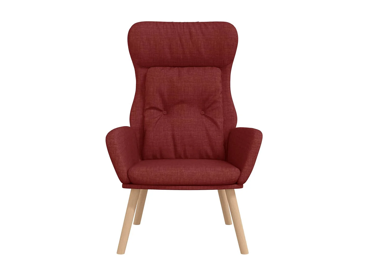 Fauteuil de relaxation Rouge bordeaux Tissu