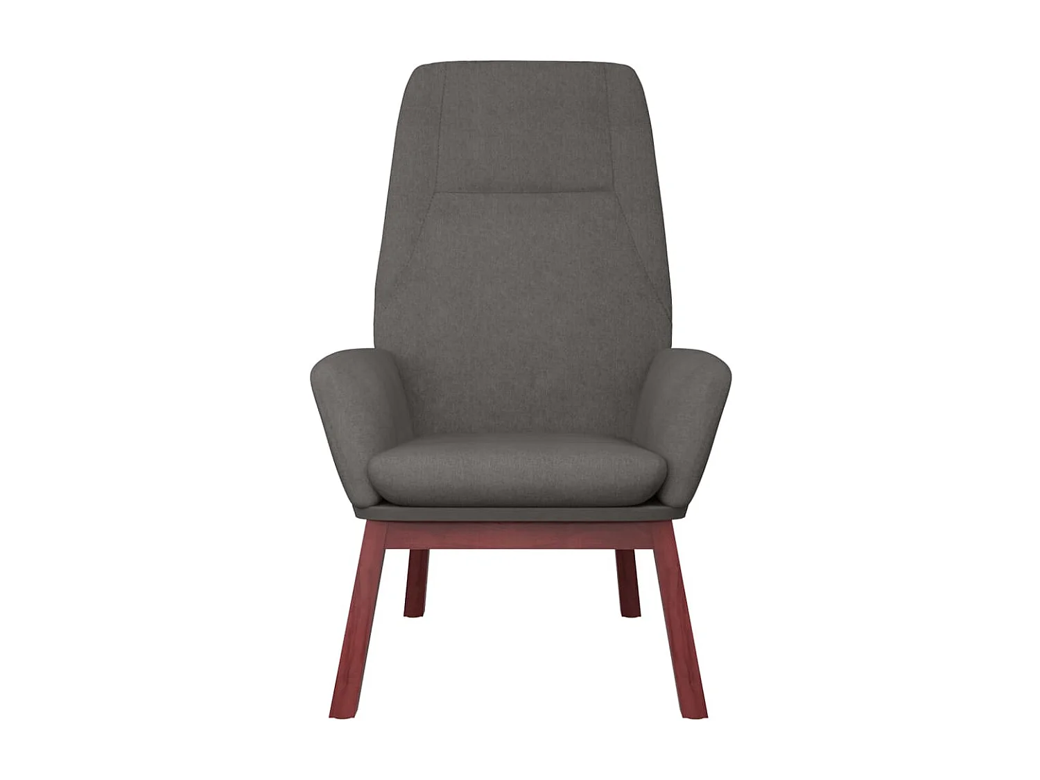 Fauteuil de relaxation Gris clair Tissu