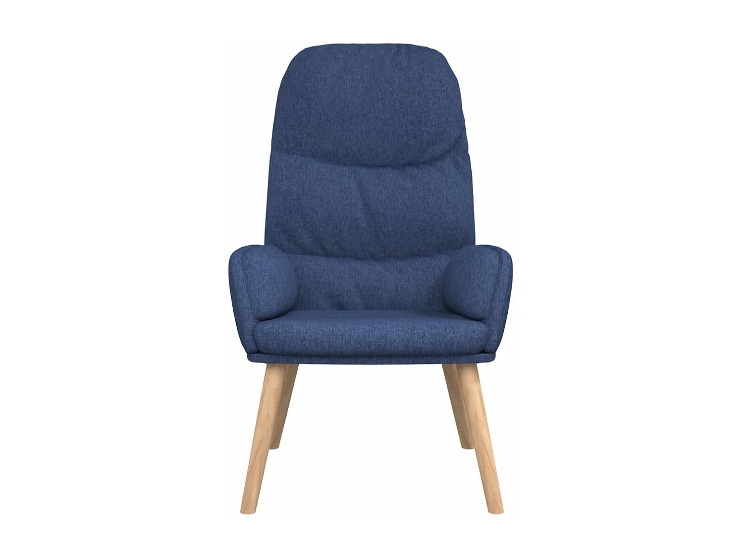 Relaxstoel stof blauw