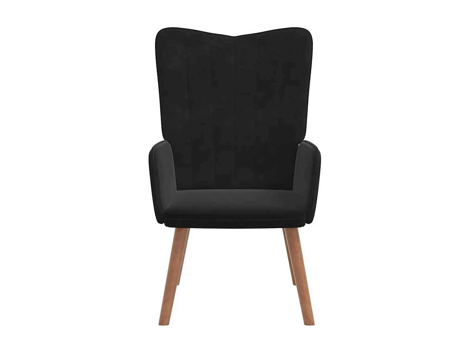 Fauteuil de relaxation Noir Velours