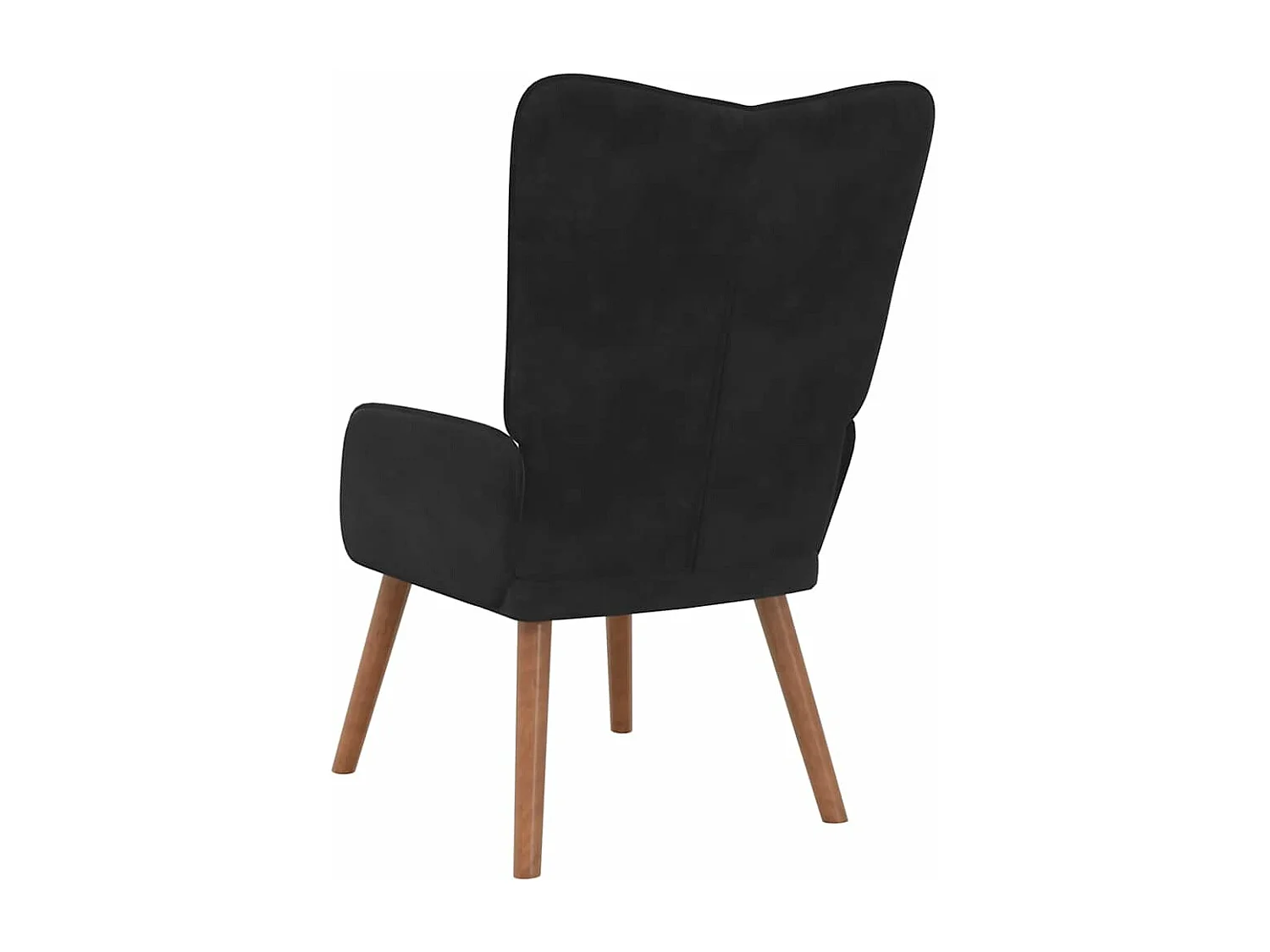 Fauteuil de relaxation Noir Velours