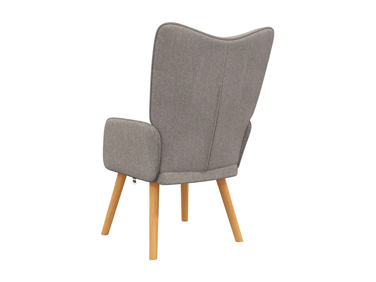 Fauteuil de relaxation Taupe Tissu