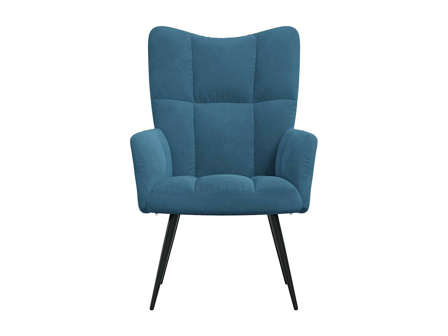 Fauteuil de relaxation Bleu Velours