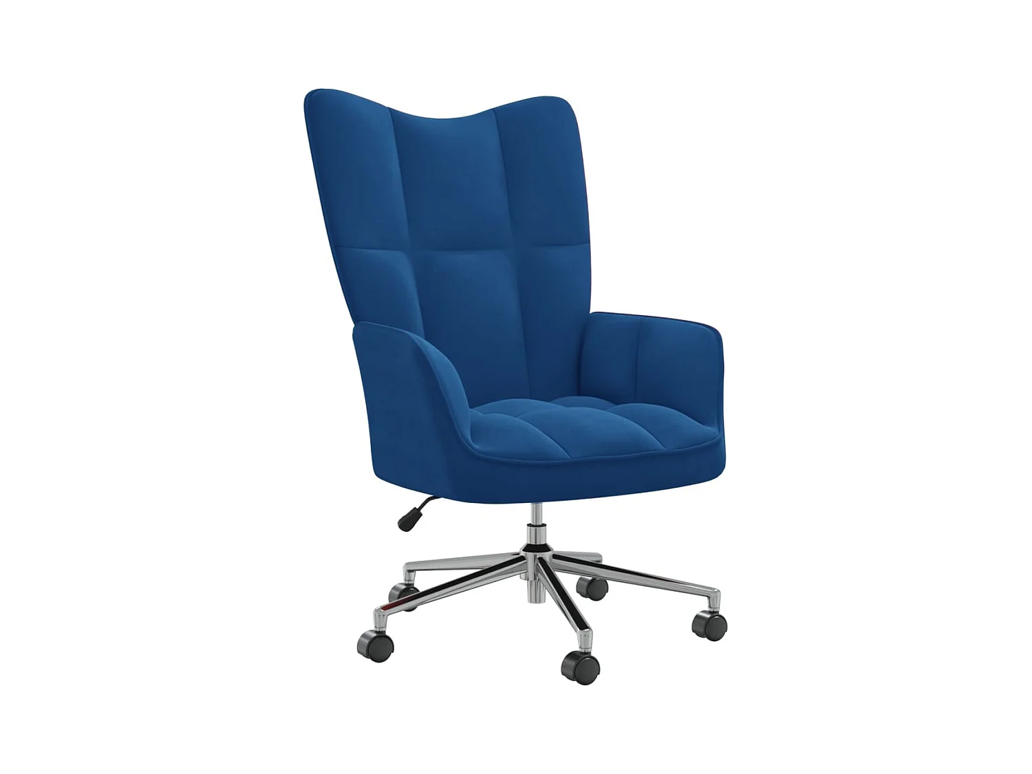 Fauteuil de relaxation Bleu Velours