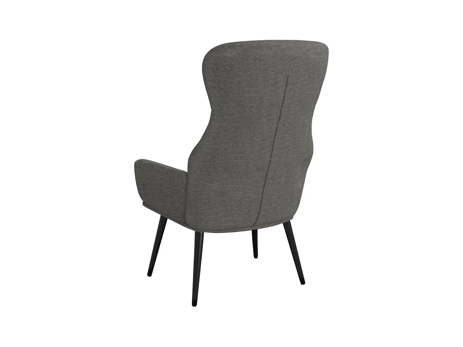 Fauteuil de relaxation Gris clair Tissu