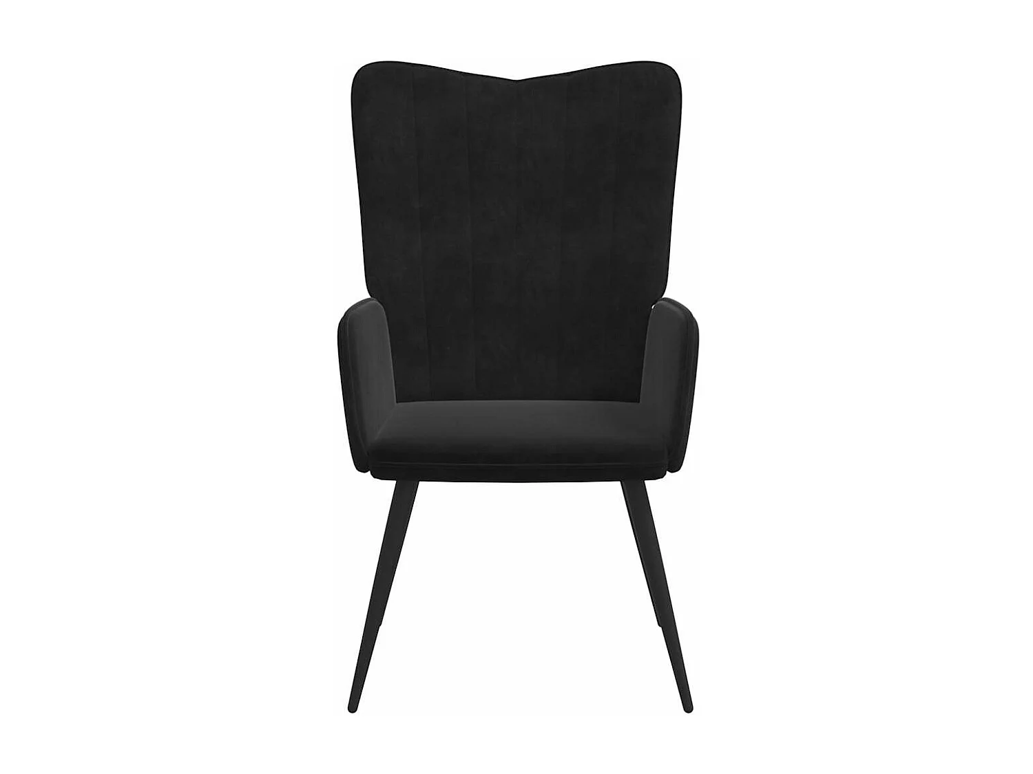 Fauteuil de relaxation Noir Velours