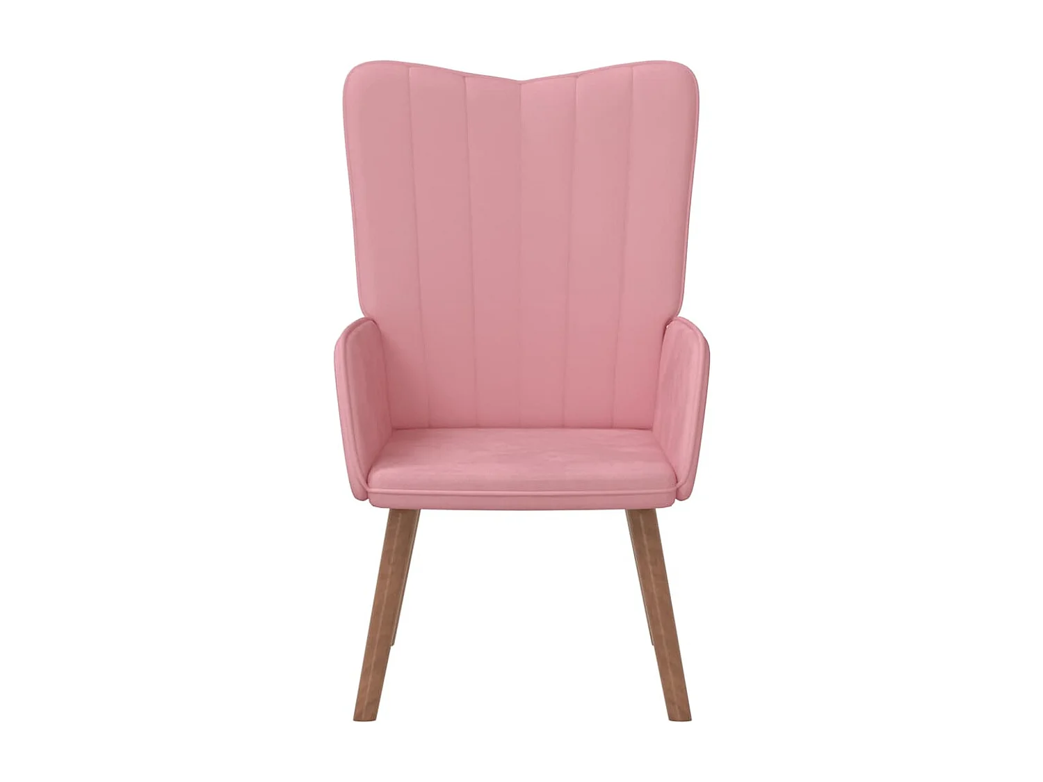 Fauteuil de relaxation Rose Velours