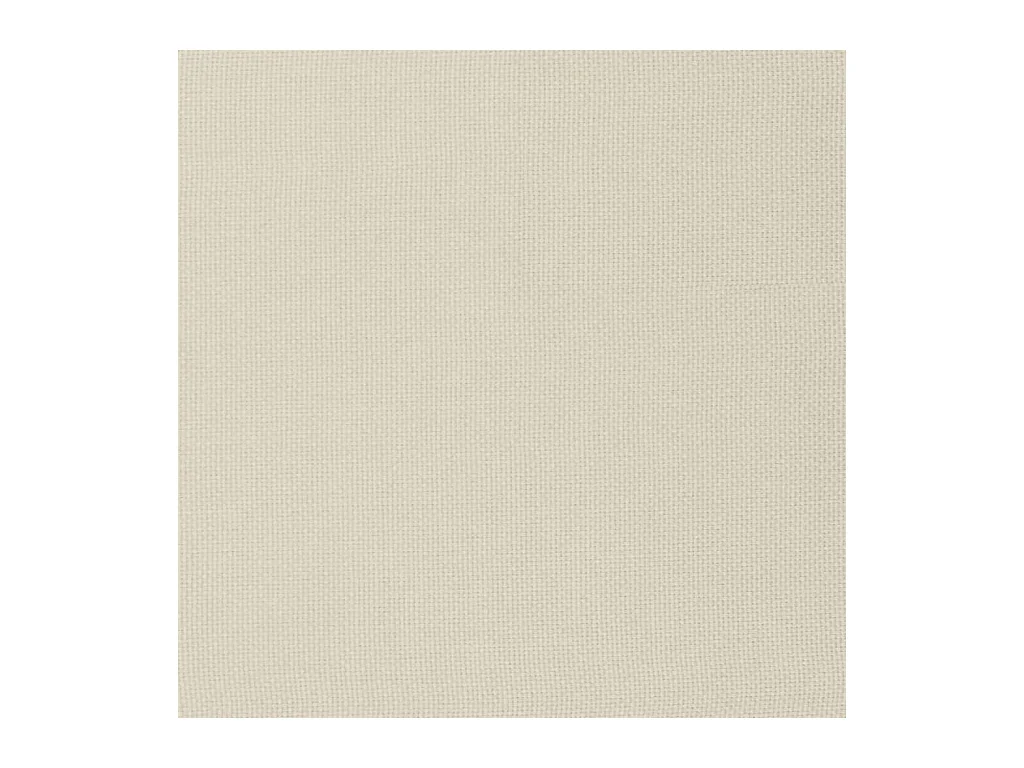 Fauteuil de relaxation Crème Tissu