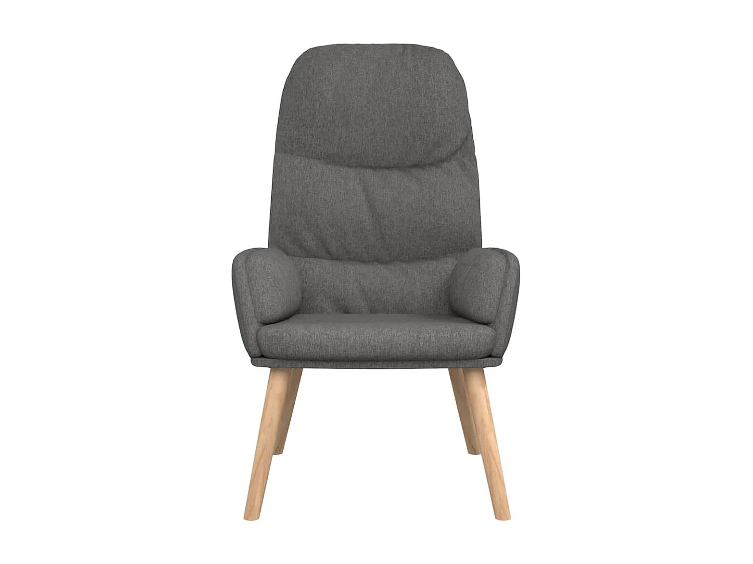 Fauteuil de relaxation Gris clair Tissu