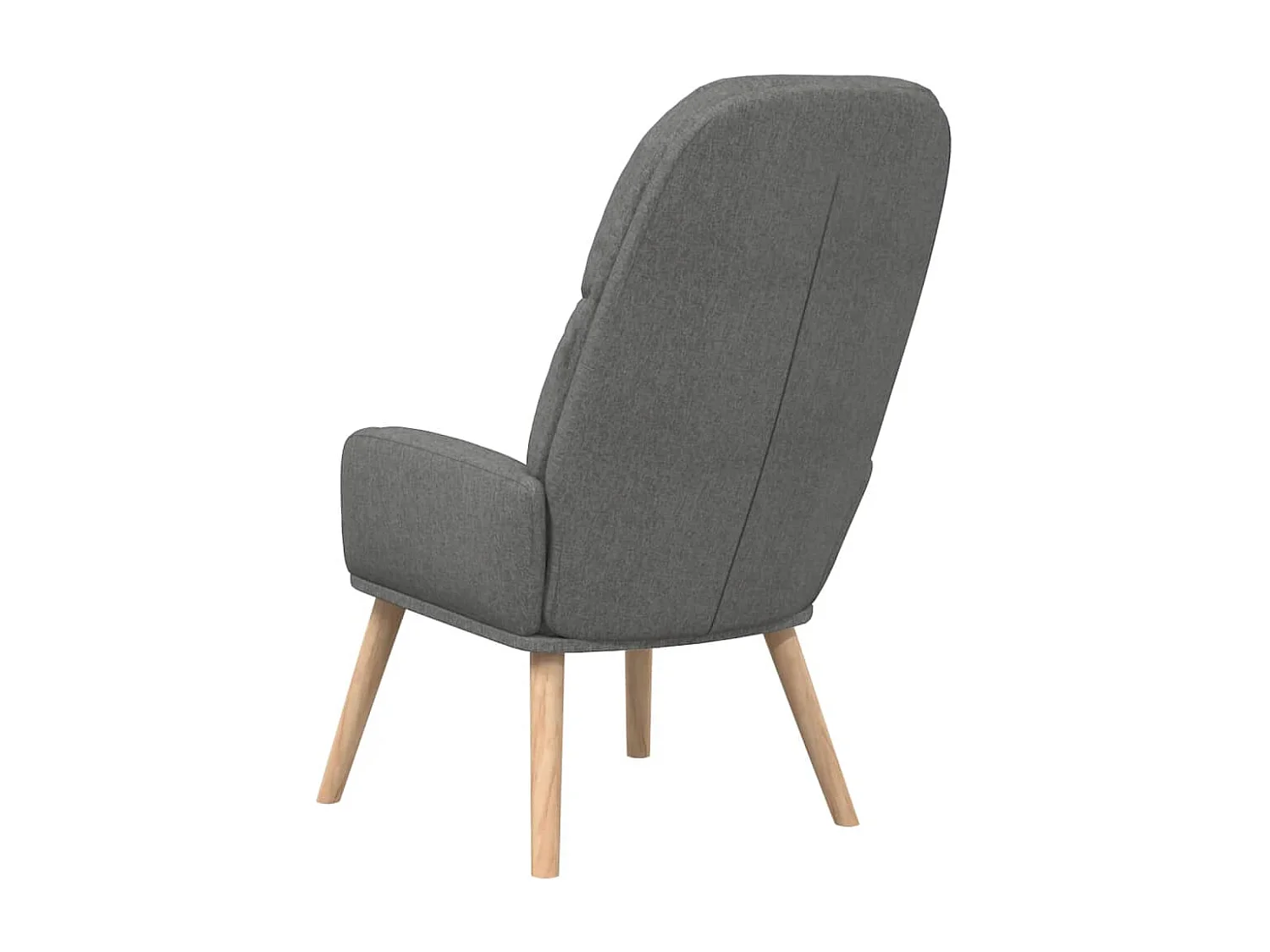 Fauteuil de relaxation Gris clair Tissu