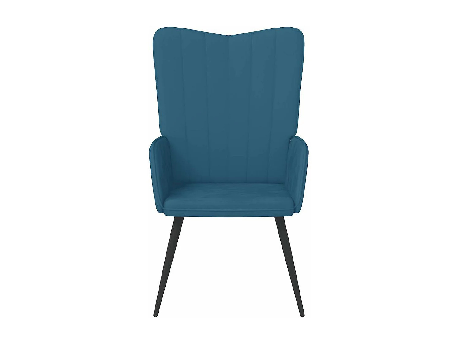 Fauteuil de relaxation Bleu Velours