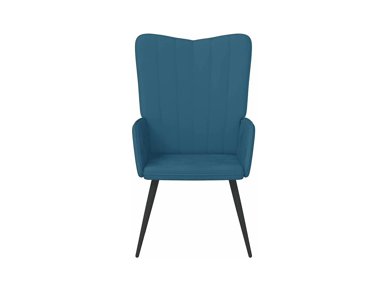 Fauteuil de relaxation Bleu Velours