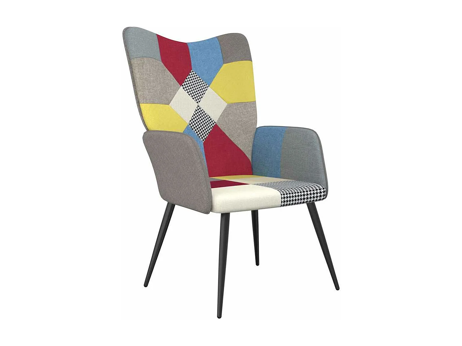 Fauteuil de relaxation Patchwork Tissu