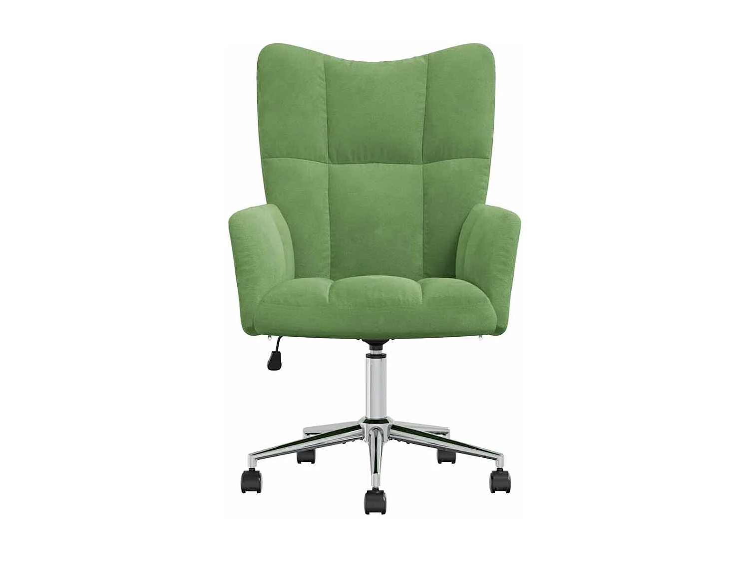 Fauteuil de relaxation Vert clair Velours