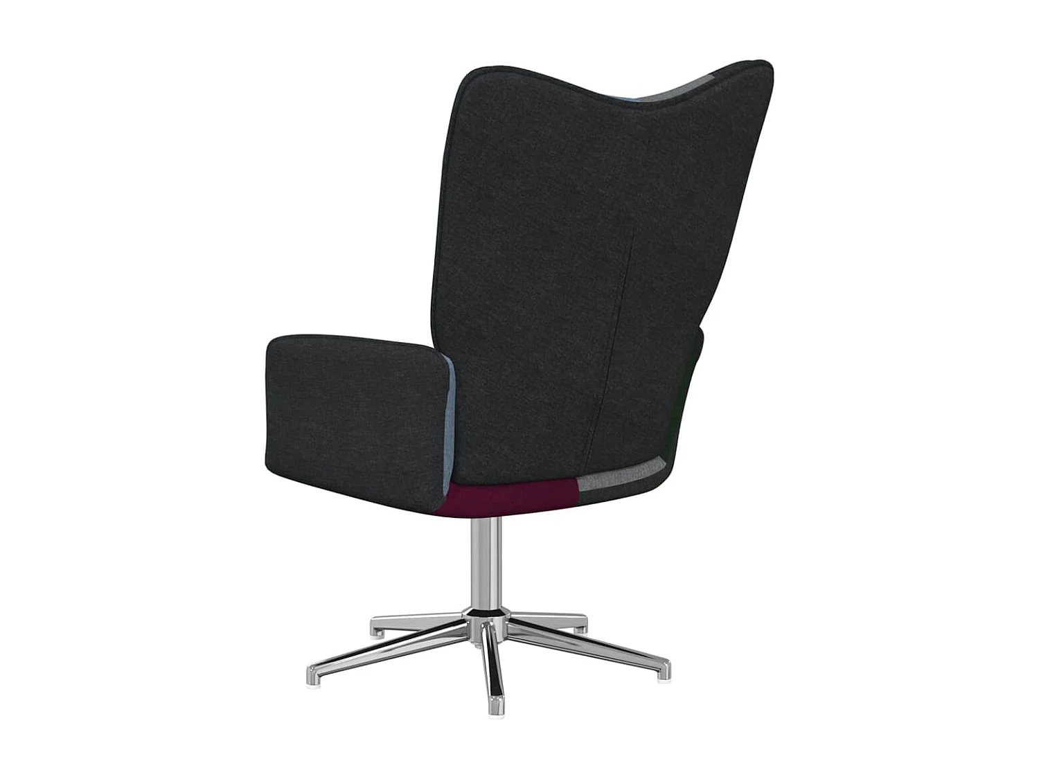 Relaxstoel patchwork stof