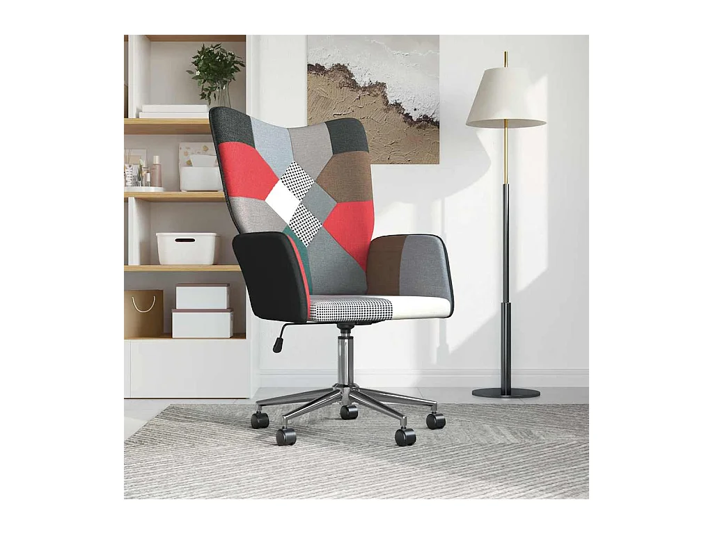 Fauteuil de relaxation Patchwork Tissu