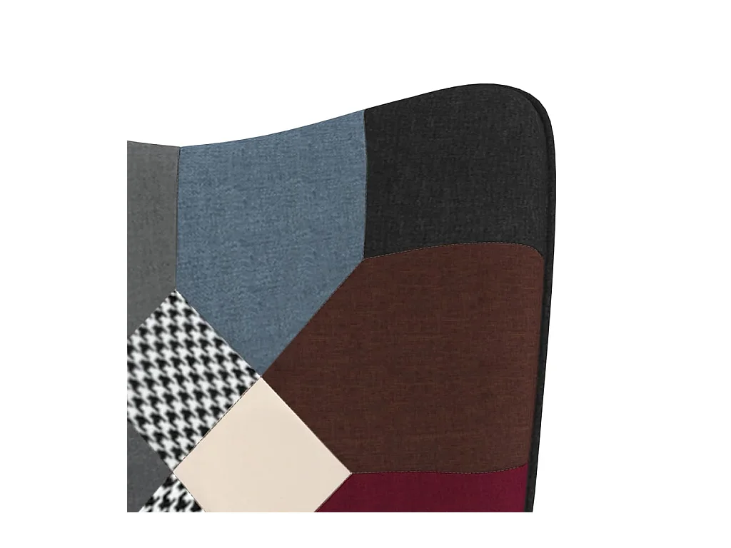 Fauteuil de relaxation Patchwork Tissu