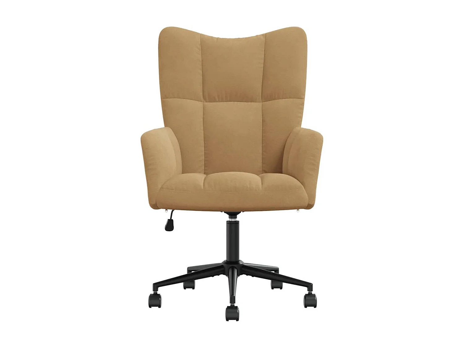 Fauteuil de relaxation Marron Velours