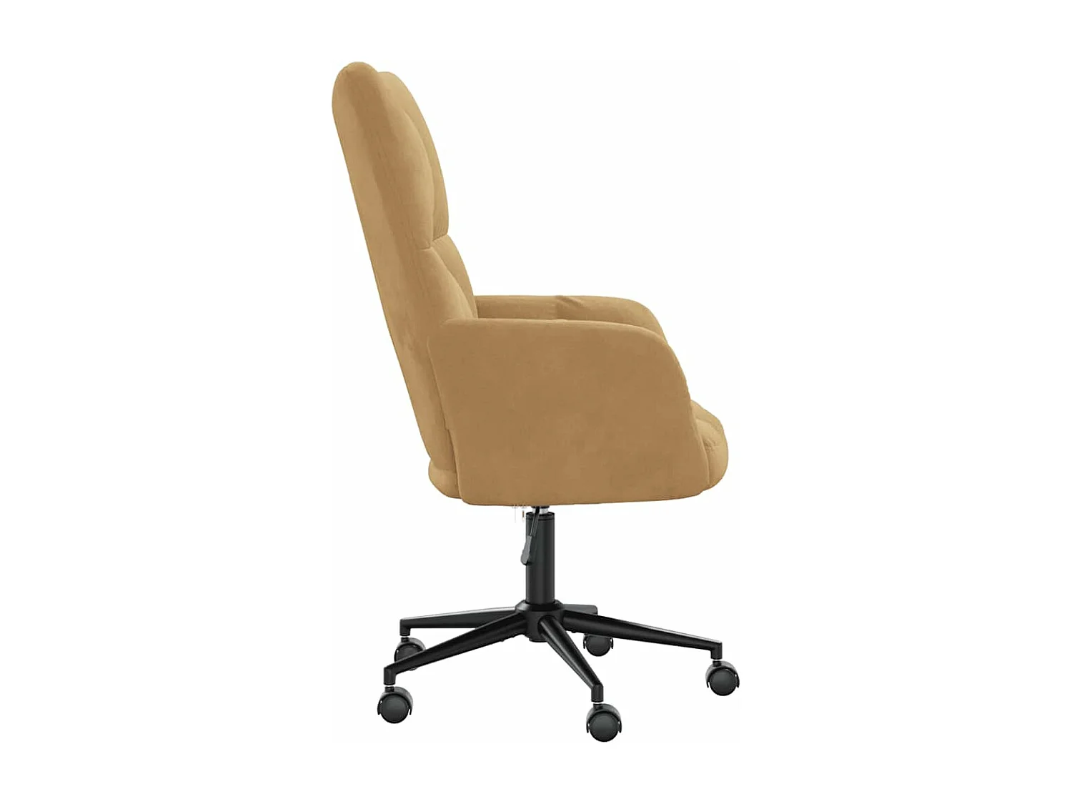 Fauteuil de relaxation Marron Velours