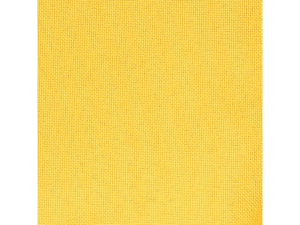 Sedia a dondolo con sgabello Tessuto giallo senape