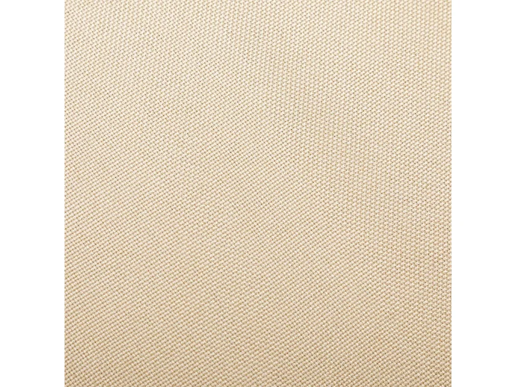 Sedia a dondolo in tessuto color crema