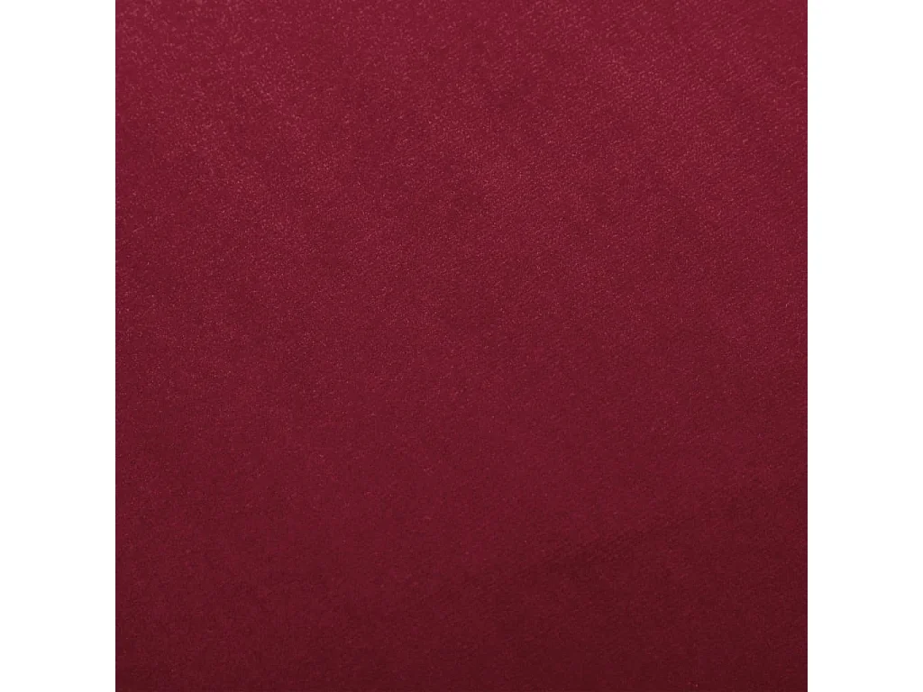 Chaise à bascule Rouge bordeaux Velours
