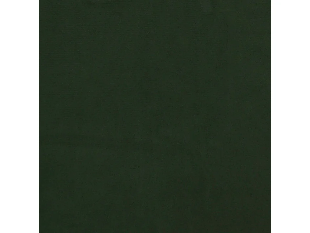 Fauteuil à bascule et pieds en bois d'hévéa Vert foncé Velours