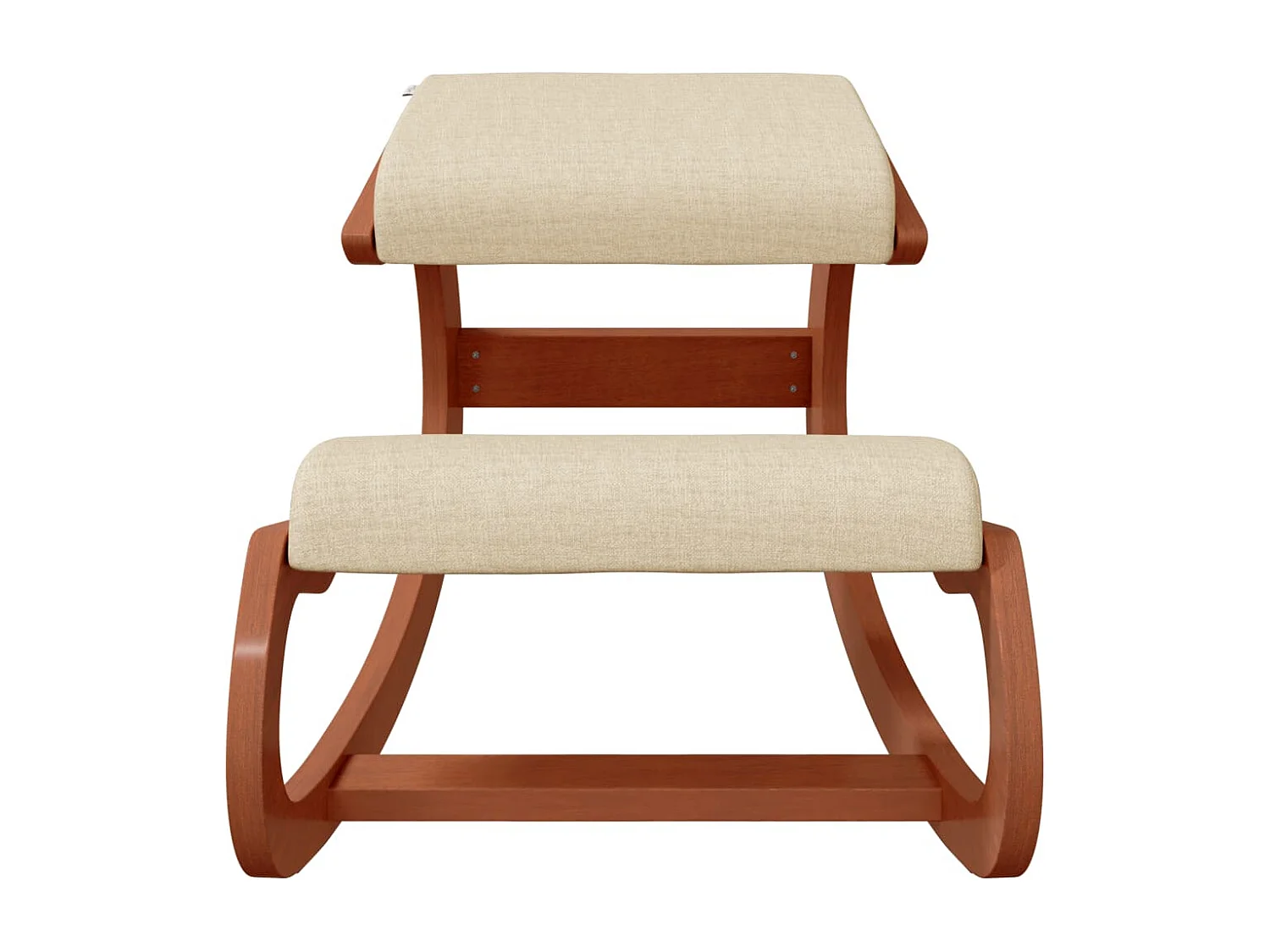 Crème knielstoel 55x84x55 cm berkenmultiplex