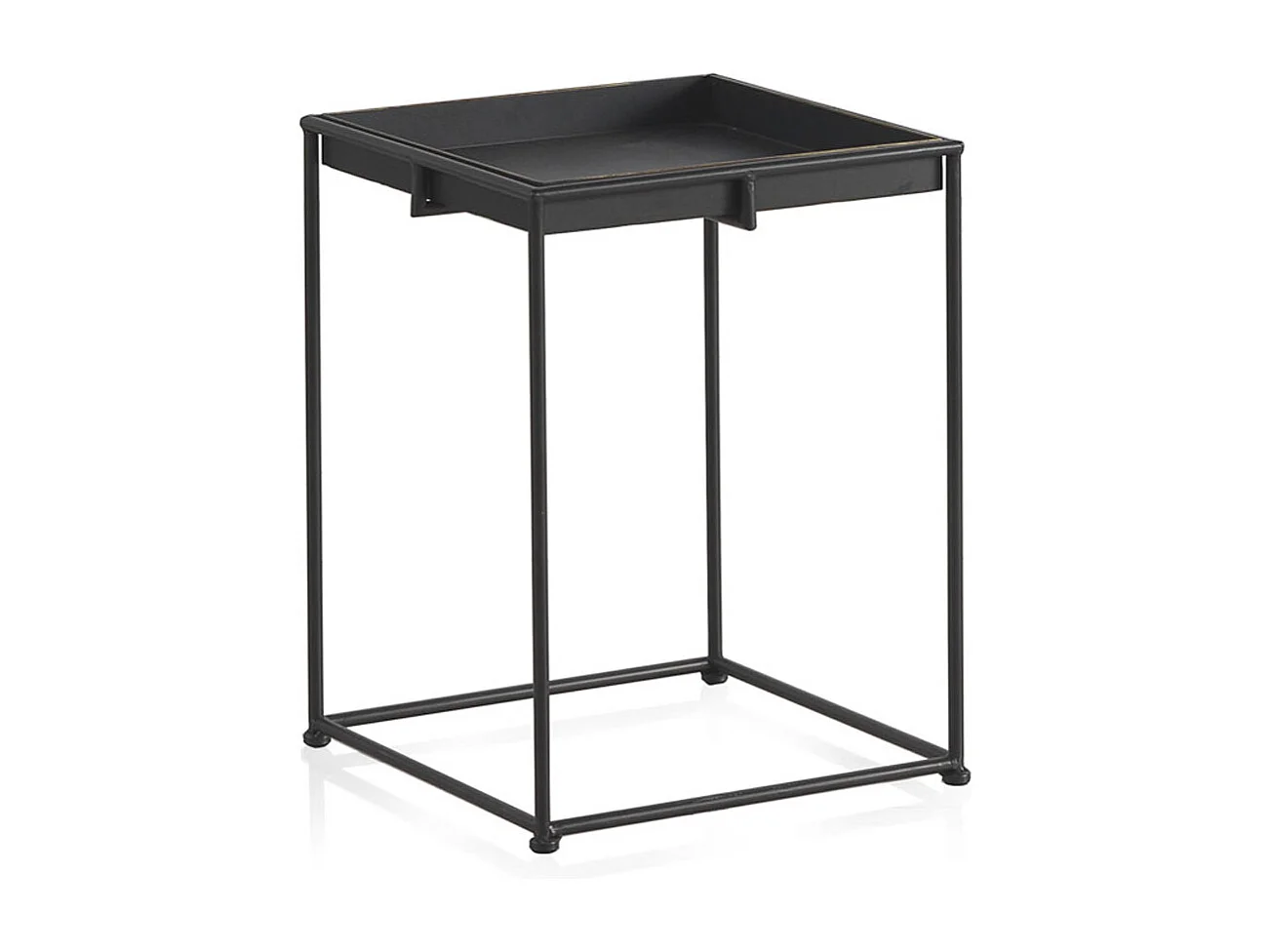 Bijzettafel van metaal