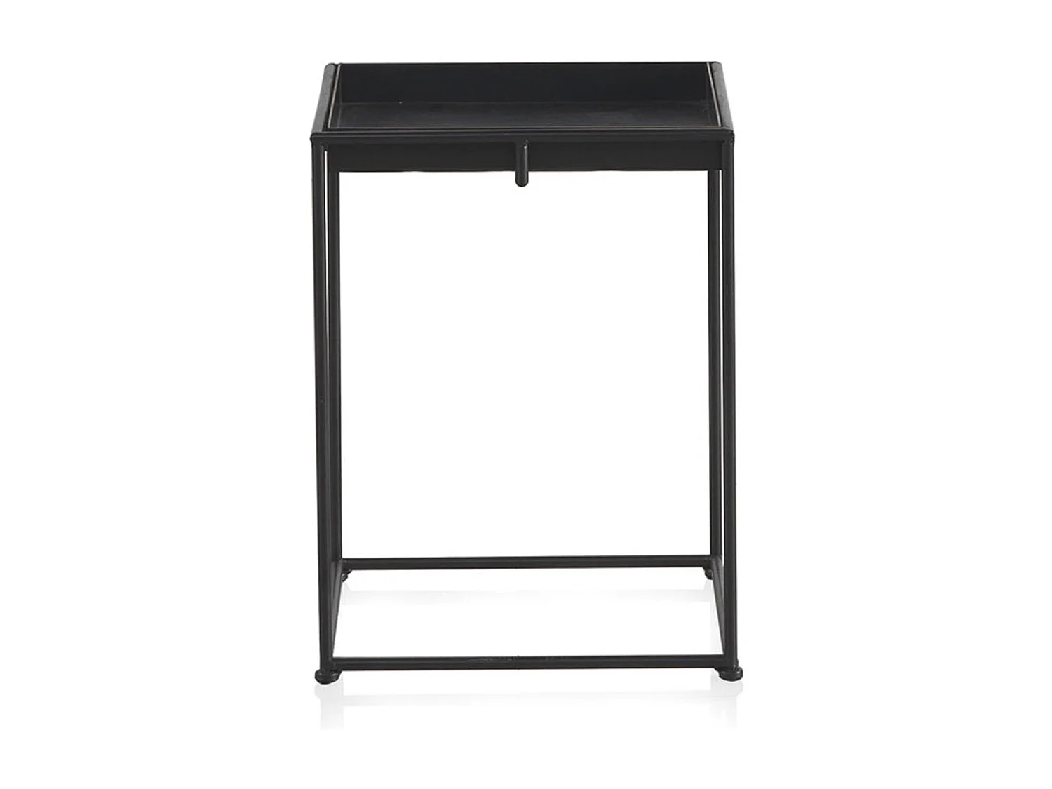 Bijzettafel van metaal