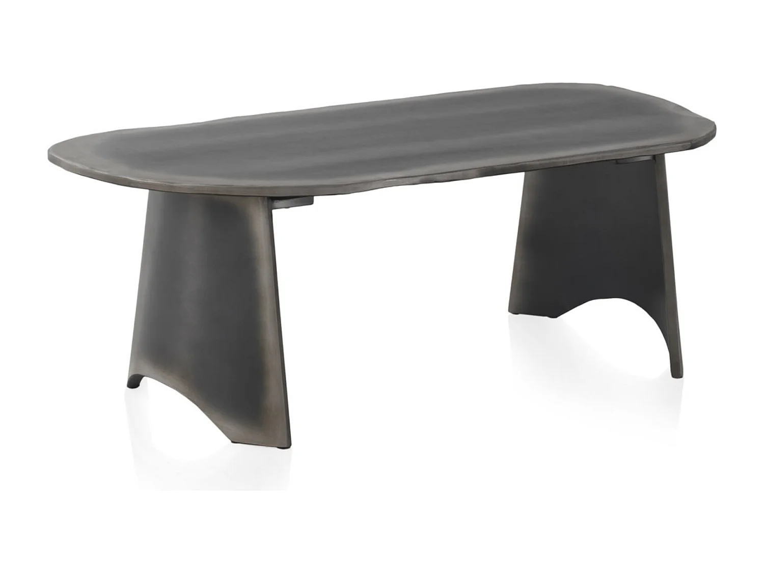 Mesa de centro lacada metálica