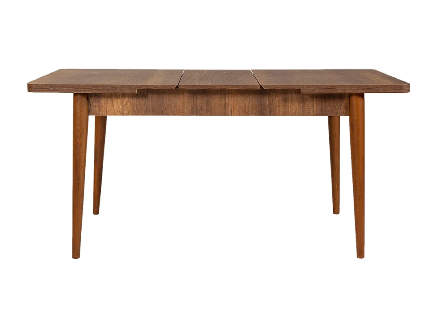 Table extensible bois foncé - Max 6 personnes DYNIA